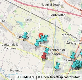 Mappa Via Puglie, 35030 Sarmeola PD, Italia (2.93)