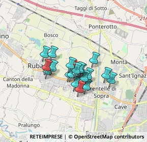 Mappa Via Puglie, 35030 Sarmeola PD, Italia (1.065)