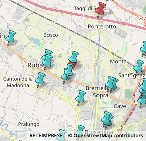 Mappa Via Puglie, 35030 Sarmeola PD, Italia (2.7)