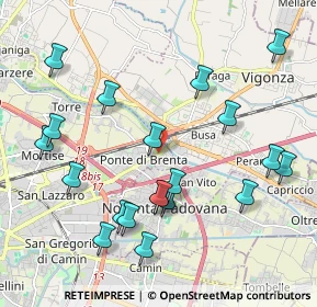 Mappa Capolinea San Marco, 35129 Padova PD, Italia (2.213)