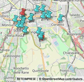 Mappa Via Federico Chopin, 20141 Milano MI, Italia (2.004)