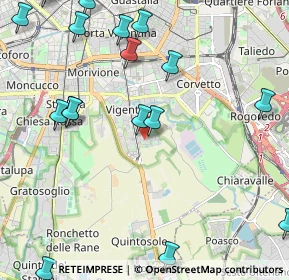 Mappa Via Federico Chopin, 20141 Milano MI, Italia (2.90833)