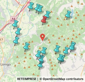 Mappa Via Sette Martiri, 36040 Grancona VI, Italia (4.685)