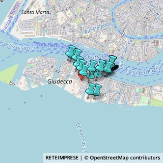 Mappa Isola della Giudecca, 30123 Venezia VE, Italia (0.276)