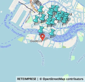 Mappa Isola della Giudecca, 30123 Venezia VE, Italia (0.99)