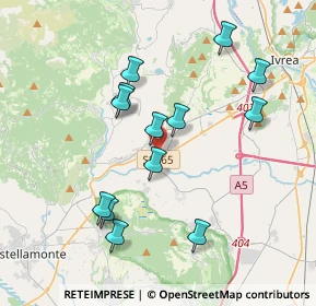 Mappa Via della Cartiera, 10010 Parella TO, Italia (3.64692)