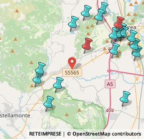 Mappa Via della Cartiera, 10010 Parella TO, Italia (5.2835)