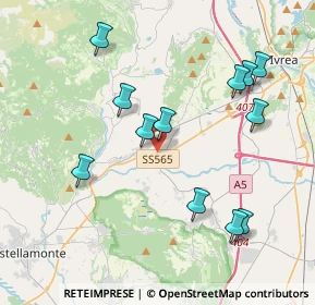 Mappa Via della Cartiera, 10010 Parella TO, Italia (4.1125)