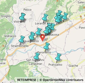 Mappa Via della Cartiera, 10010 Parella TO, Italia (1.603)