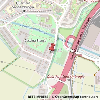 Mappa Via Arturo Danusso, 10, 20142 Milano, Milano (Lombardia)