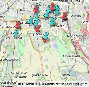 Mappa Via Ernesto Rogers, 20141 Milano MI, Italia (2.111)