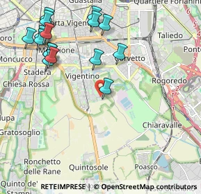 Mappa Via Ernesto Rogers, 20141 Milano MI, Italia (2.43)