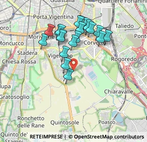 Mappa Via Ernesto Rogers, 20141 Milano MI, Italia (1.657)