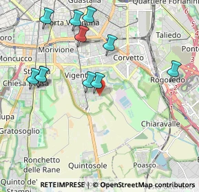 Mappa Via Ernesto Rogers, 20141 Milano MI, Italia (2.14182)