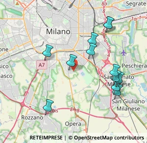 Mappa Via Ernesto Rogers, 20141 Milano MI, Italia (4.025)