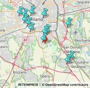 Mappa Via Ernesto Rogers, 20141 Milano MI, Italia (4.07308)