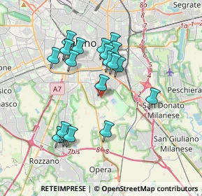 Mappa Via Ernesto Rogers, 20141 Milano MI, Italia (3.377)