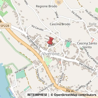 Mappa Via Relenda, 9, 13886 Viverone, Biella (Piemonte)