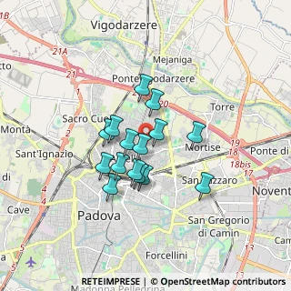 Mappa Via Nicola Amati, 35133 Padova PD, Italia (1.25267)