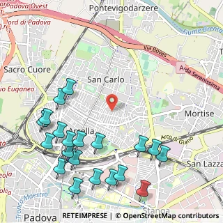 Mappa Via Nicola Amati, 35133 Padova PD, Italia (1.3505)
