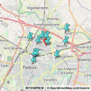 Mappa Via Francesco Cilea, 35133 Padova PD, Italia (1.32636)