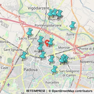 Mappa Via Francesco Cilea, 35133 Padova PD, Italia (1.985)