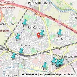 Mappa Via Francesco Cilea, 35133 Padova PD, Italia (1.53308)