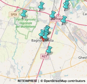 Mappa Via marcassan, 25021 San Paolo BS, Italia (3.34083)