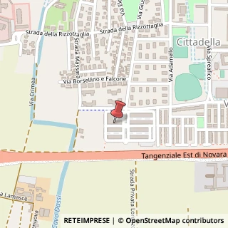 Mappa Via Werner Von Siemens, 14, 28100 Novara, Novara (Piemonte)