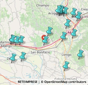 Mappa 37032 Monteforte d'Alpone VR, Italia (10.152)