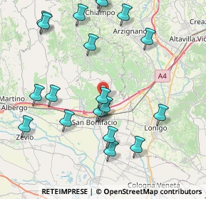 Mappa 37032 Monteforte d'Alpone VR, Italia (9.069)