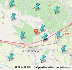 Mappa 37032 Monteforte d'Alpone VR, Italia (4.98333)