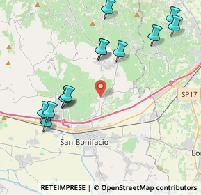 Mappa 37032 Monteforte d'Alpone VR, Italia (4.50923)