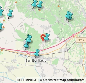 Mappa 37032 Monteforte d'Alpone VR, Italia (6.44444)