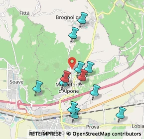 Mappa 37032 Monteforte d'Alpone VR, Italia (1.84)