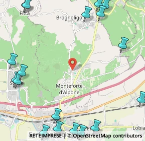 Mappa 37032 Monteforte d'Alpone VR, Italia (3.43111)