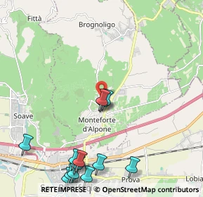 Mappa 37032 Monteforte d'Alpone VR, Italia (2.68615)