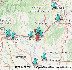 Mappa 37032 Monteforte d'Alpone VR, Italia (16.87)