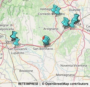 Mappa 37032 Monteforte d'Alpone VR, Italia (17.75353)