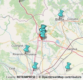 Mappa Via A.Gianotti, 10015 Ivrea TO, Italia (13.08909)