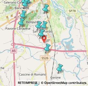 Mappa Via A.Gianotti, 10015 Ivrea TO, Italia (3.2545)