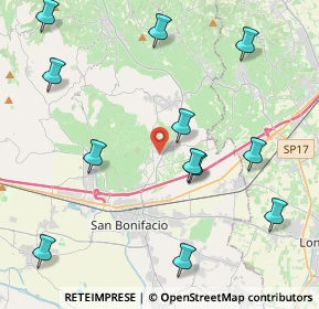 Mappa Via Consolini Adolfo, 37032 Monteforte d'Alpone VR, Italia (4.95)