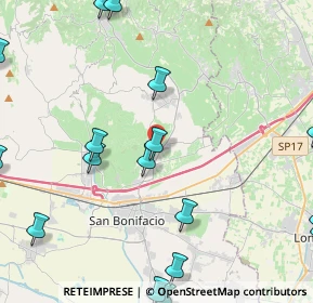 Mappa Via Consolini Adolfo, 37032 Monteforte d'Alpone VR, Italia (6.23667)