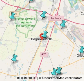 Mappa Via Brenta, 25021 Bagnolo Mella BS, Italia (6.59923)