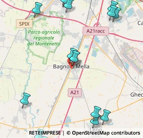 Mappa Via Brenta, 25021 Bagnolo Mella BS, Italia (6.06412)