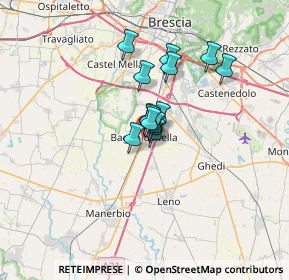 Mappa Via Brenta, 25021 Bagnolo Mella BS, Italia (3.87286)