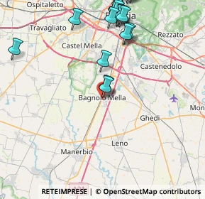 Mappa Via Brenta, 25021 Bagnolo Mella BS, Italia (10.5735)