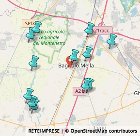 Mappa Piazzetta Perzuccaro, 25021 Bagnolo Mella BS, Italia (4.3075)