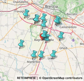 Mappa Piazzetta Perzuccaro, 25021 Bagnolo Mella BS, Italia (6.02267)