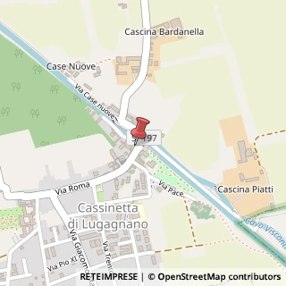 Mappa Piazza Gaetano Negri, 9, 20081 Cassinetta di Lugagnano, Milano (Lombardia)